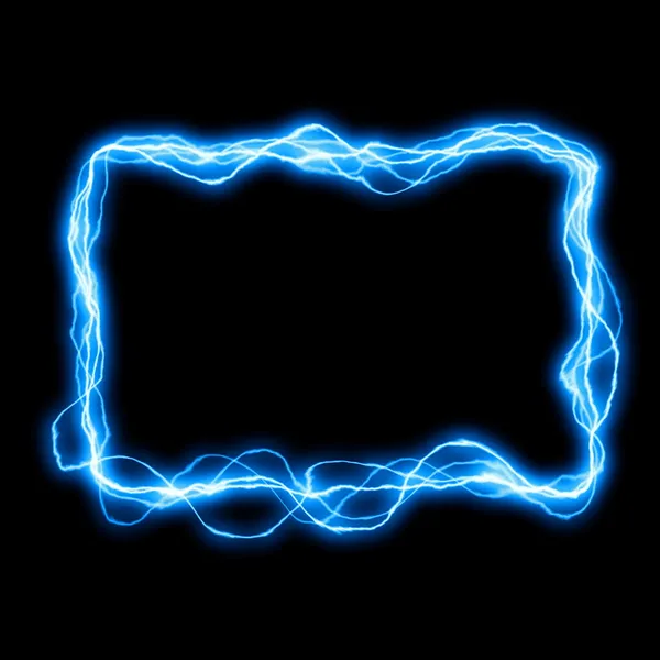 Lightning frame — Stock Photo, Image