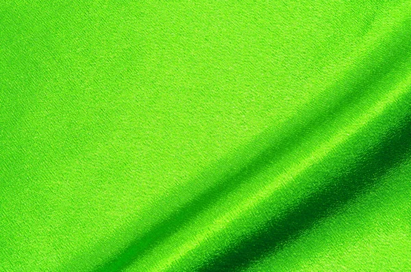 Grön satin bakgrund — Stockfoto