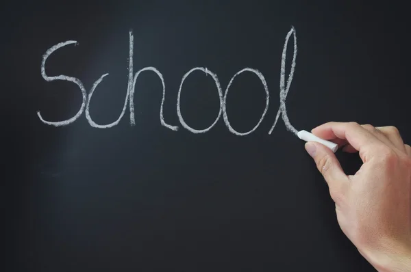 Onderwijs concept met schoolbord — Stockfoto