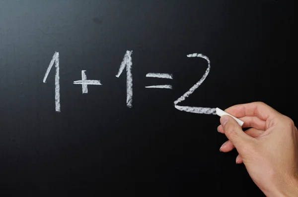 Matematik utbildning i skolan — Stockfoto