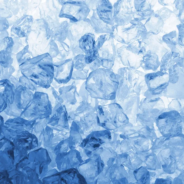 Quadratischer Eishintergrund — Stockfoto