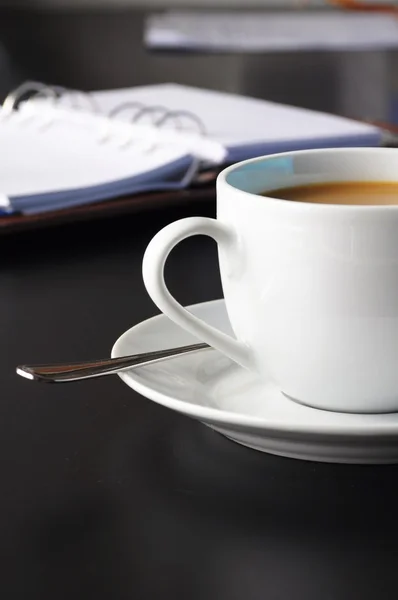 Koffie organisator op een tafel — Stockfoto
