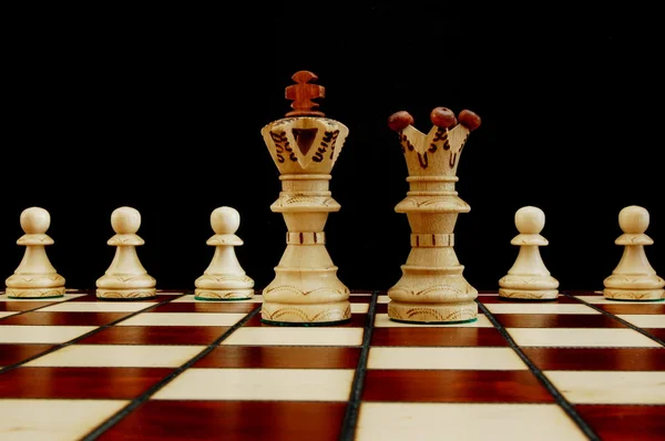 체스 충돌 — 스톡 사진