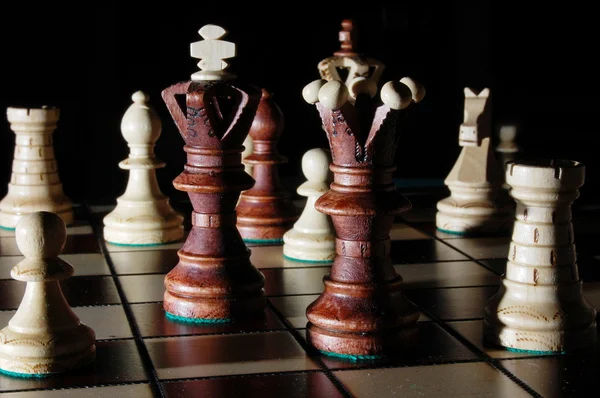 Tablero de ajedrez —  Fotos de Stock