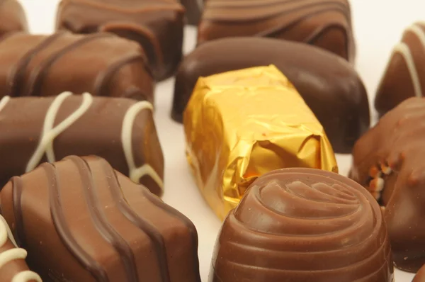 Эксклюзивный шоколад — стоковое фото