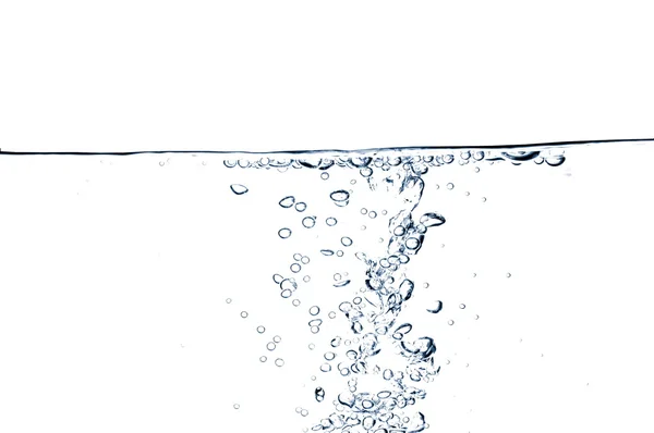 Färskvatten med bubblor — Stockfoto