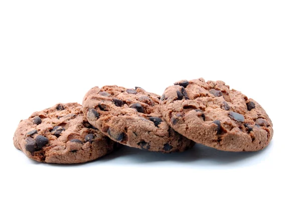 Cookie isolerad på vit bakgrund — Stockfoto