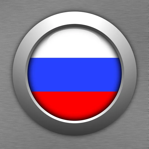 stock image Russia button