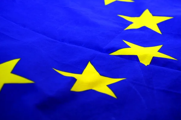 Прапор ЄС або Європейського Союзу — стокове фото
