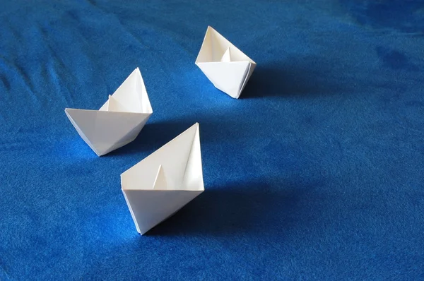 Paper ship — Stock Photo, Image