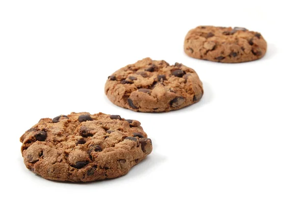 Cookie izolowane na białym tle Obraz Stockowy