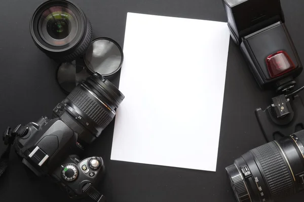 Fotografieren mit der Kamera — Stockfoto