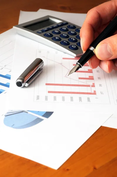 Financial chart Royalty Free Stock Images