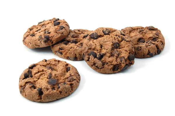 Cookie izolowane na białym tle Obrazek Stockowy