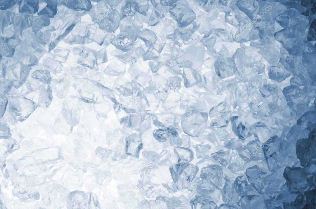 Abstract blie ice background