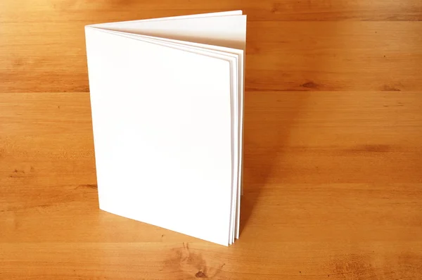 Пустая бумажная книга — стоковое фото