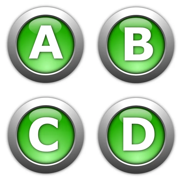 Internet düğme alfabesi — Stok fotoğraf