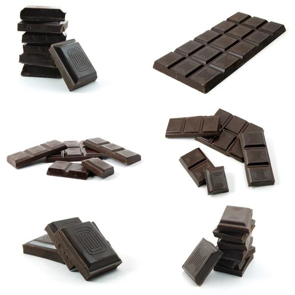 Kolekcja czekolada — Zdjęcie stockowe