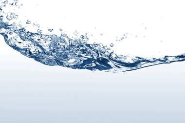 Fresh water with bubbles clipart