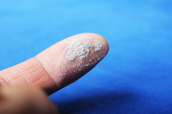 Stock image Dust and finger