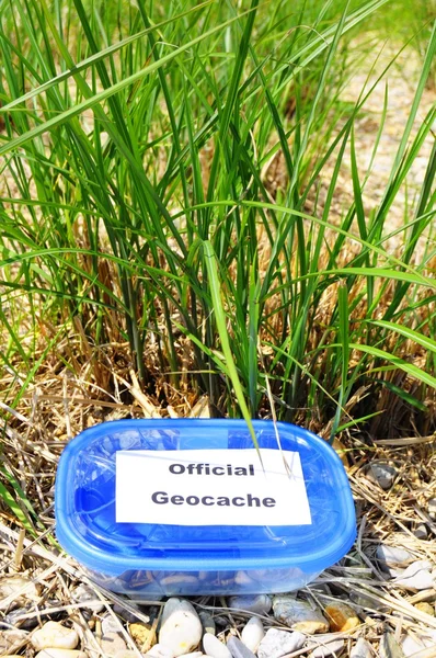 Geocache — Stok fotoğraf