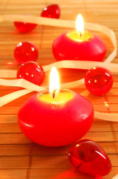Xmas candle — Stock Photo, Image