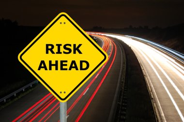 Risk ahead clipart