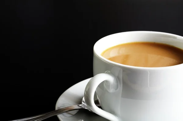 Чашка кофе и копирайт — стоковое фото