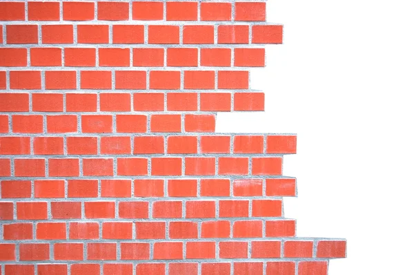 Grungy brick wall frame — Stock Photo, Image