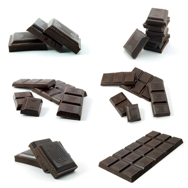 Коллекция шоколада — стоковое фото