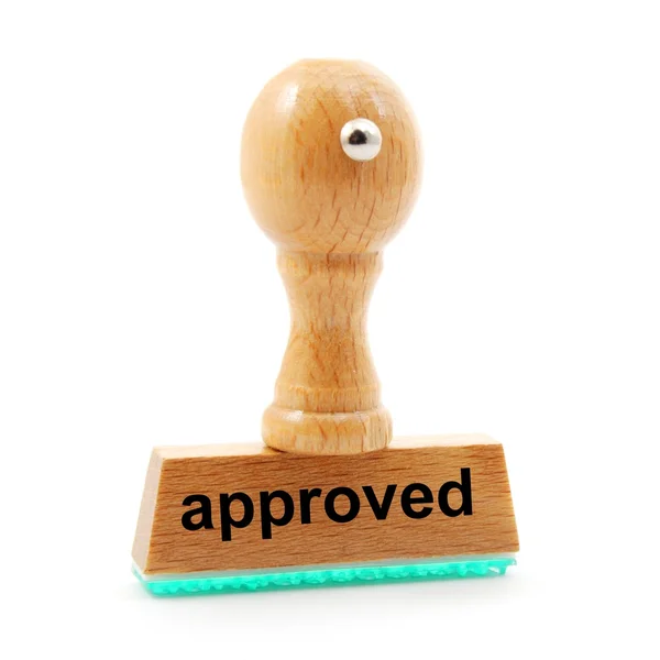 Approved — Stock Photo, Image