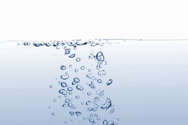 Fresh water with bubbles clipart