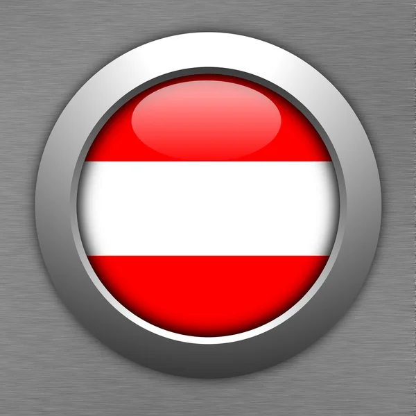 Austria button — Stock Photo, Image