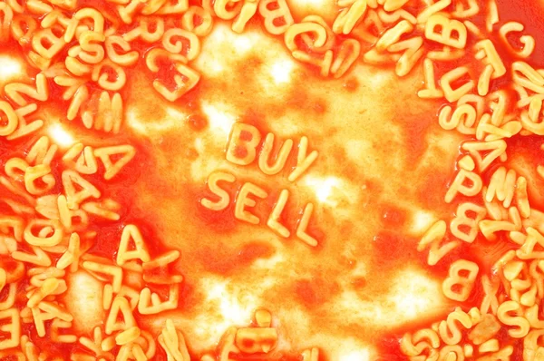Comprare e vendere — Foto Stock
