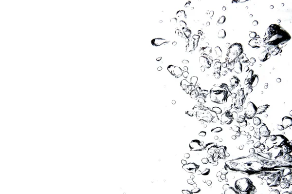 Air bubbles in water — Stock Photo, Image