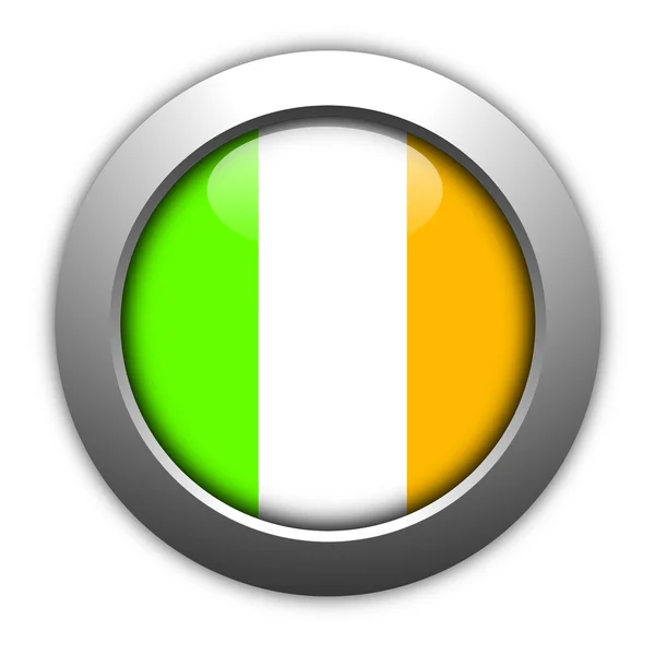 Ireland button — Stock Photo, Image