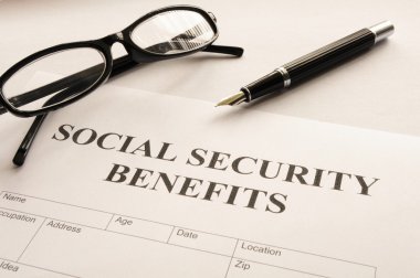 Social security benefits clipart