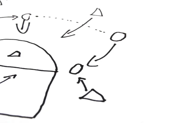 Piano stratosferico di gioco della palla — Foto Stock