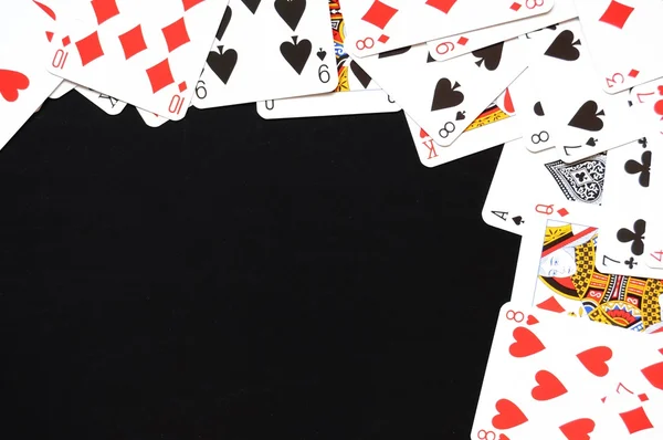 Kaart spel framejuego de tarjeta de marco — Stockfoto