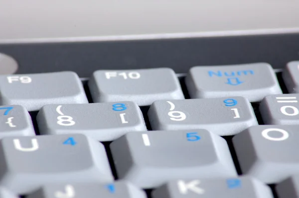Keyboard of laptop computer — Stock Photo, Image