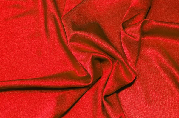 빨간색 새틴 배경 — 스톡 사진