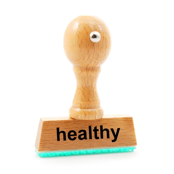 Healthy stamp — Stock Photo, Image