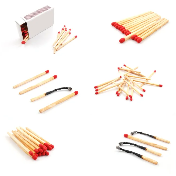 Match and matchbox collection — Stock Image Match and matchbox collection Stock Image