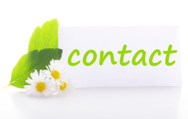 Contact clipart