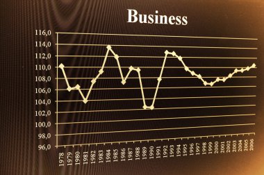 Business chart clipart