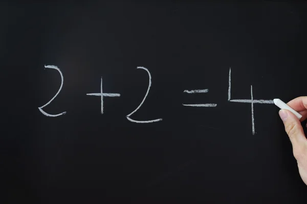 学校における数学教育 — ストック写真