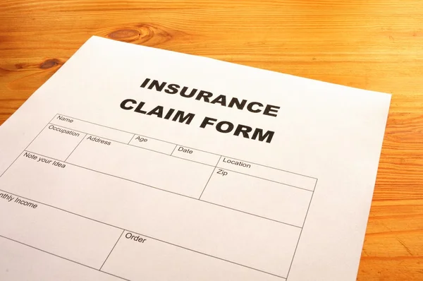 Formulaire de demande d'assurance — Photo