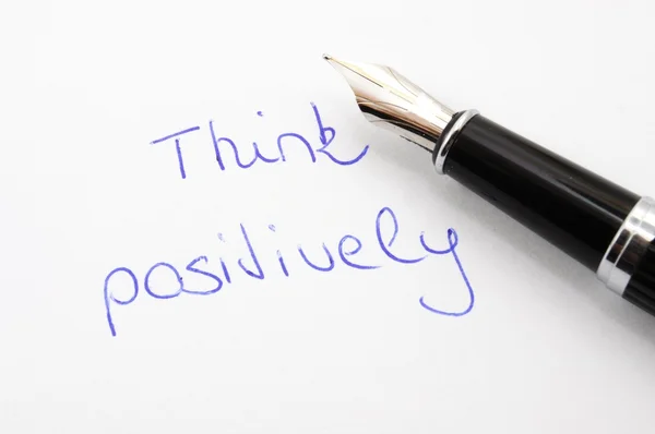 Stock image Think positive