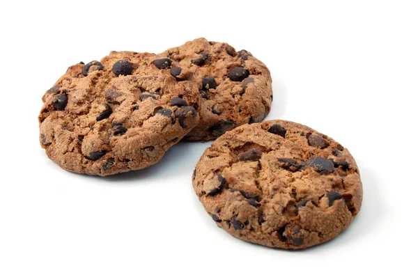 Cookie izolowane na białym tle Obrazek Stockowy