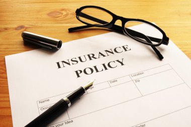 Insurance policy clipart